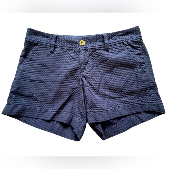 Lilly Pulitzer Navy Blue Callahan and Vineyard Vine For Target Shorts Size 2 - Picture 11 of 11